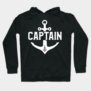 Cute Captain Anchor I Am The Captain of This Boat Cruising Hoodie